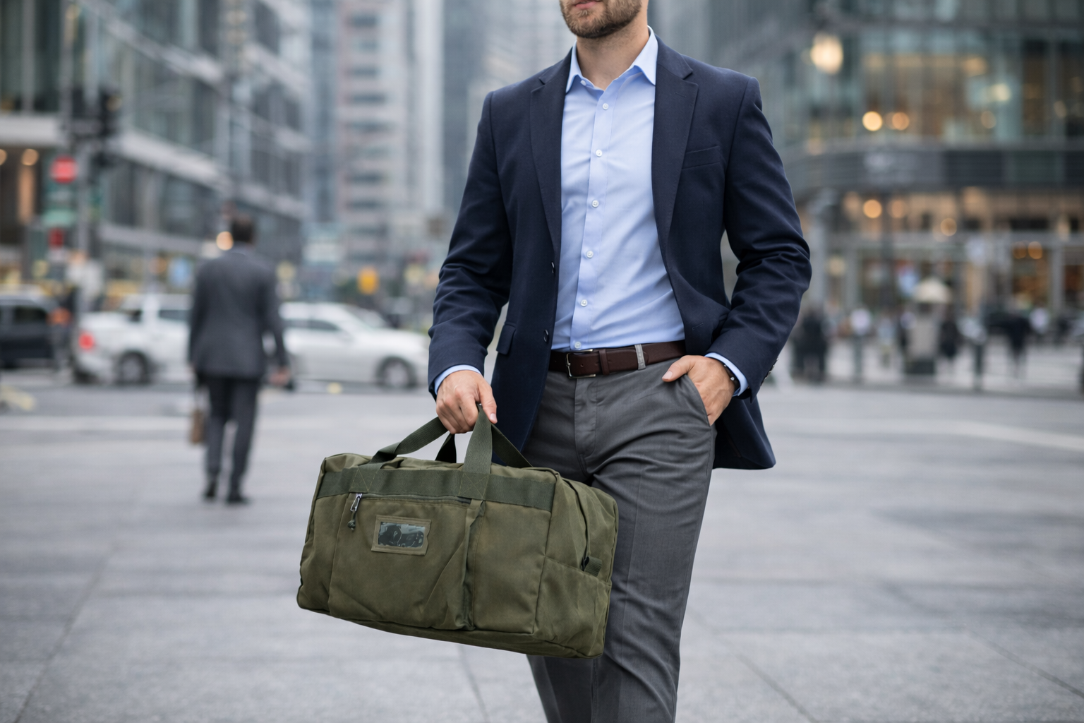 Travel Bag 008 - Military Green
