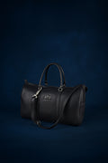 Leather Travel Bag 20L - Black