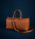 Leather Travel Bag 20L - Light Brown